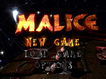 Malice (USA) screen shot title